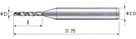 O2mm Shank drill K series